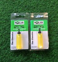 2× Solar Tackle Lite-Flo Indicator Heads "The Classics" Gelb NEU! Niedersachsen - Bad Bentheim Vorschau