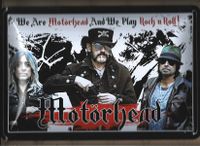 Lemmy und Motörhead Sammlung von Blechschildern Brandenburg - Lauchhammer Vorschau