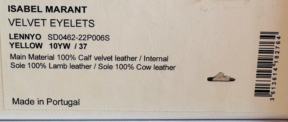 Orig. ISABEL MARANT Schuhe Pantoletten gelb NEU OVP in Hamburg