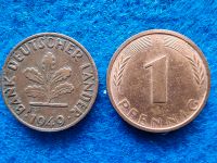1 Pfennig, 2 Pfennig und 10 Pfennig von 1949 bis 1995 Bayern - Nagel Vorschau