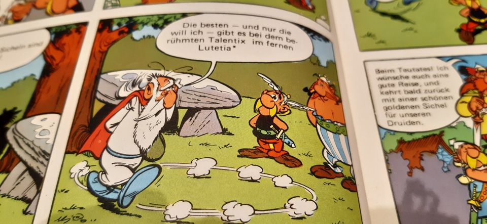 Großer Asterix Band V - Die goldene Sichel - deutsch in Dülmen