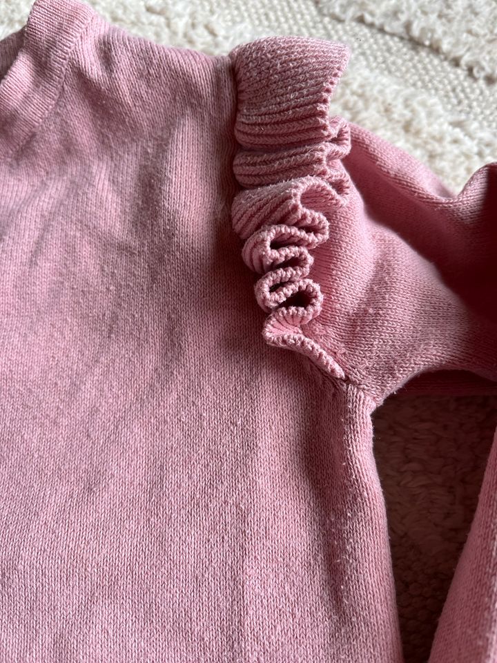 Rüschen Strickjacke rosa Glitzer 92 wie neu Cadigan wie zara in Forchheim