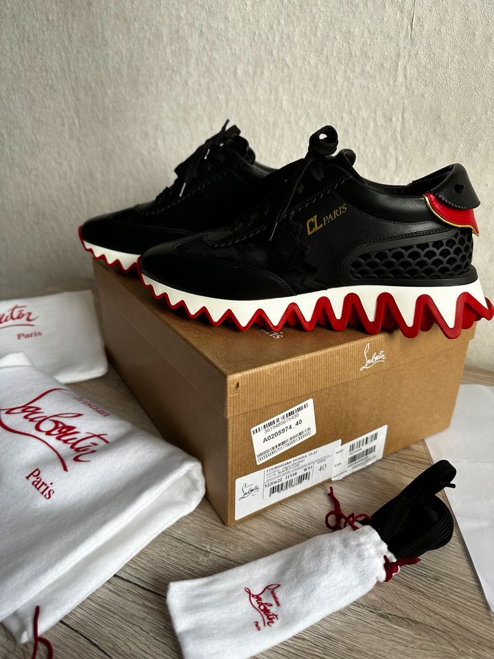 Christan Louboutin, Loubishark Sneaker 40, wie neu. in Vechta