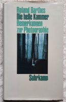 Die helle Kammer Bemerkungen zur Photographie Erstausgabe 1985 Niedersachsen - Buchholz in der Nordheide Vorschau