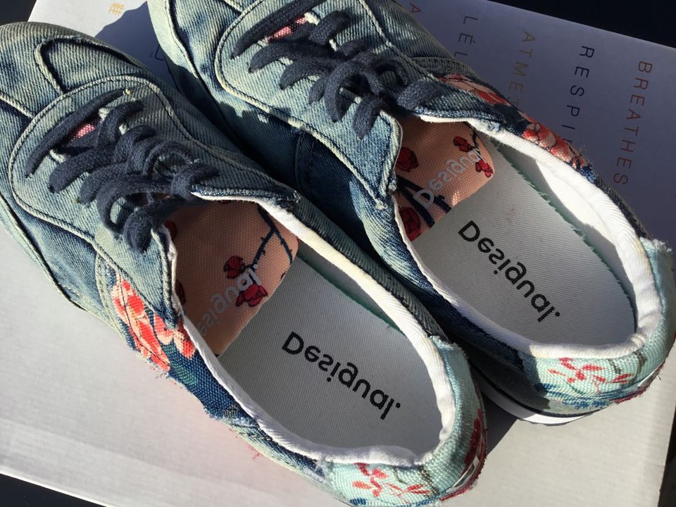 Desigual Sneaker, Größe 38, Jeansstoff, NP 99,95 € in Leipzig