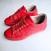 MARC CAIN Sneaker Monogramm Leder Schuhe Gr. 36 TOP Trend 2025 Hessen - Mühlheim am Main Vorschau