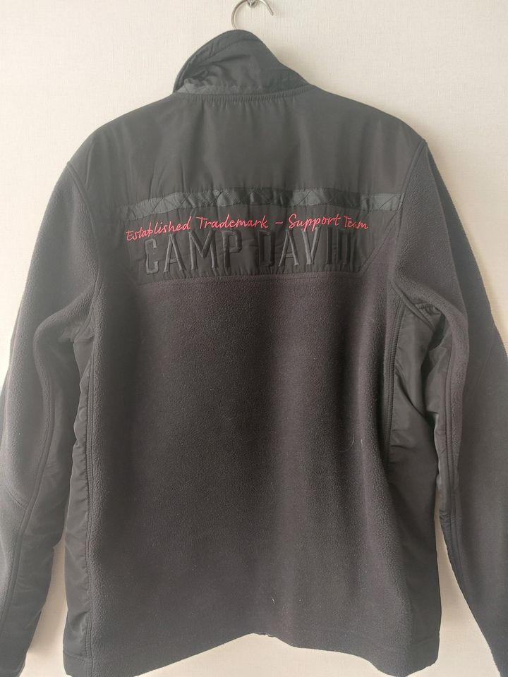 schwarze Camp David Sweatsjacke in Kiel