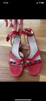 Original Balenciaga Sandalen Wedges 38 rot Hannover - Mitte Vorschau
