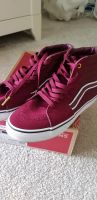 Vans Sk8-Hi Burgundy/True White Gr.38 Nordrhein-Westfalen - Kerken Vorschau