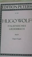 NOTEN Hugo Wolf "Italienisches Liederbuch" Band II Stimme Gesang Baden-Württemberg - Bötzingen Vorschau
