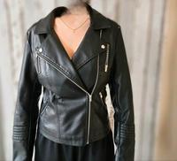 Lederjacke von Only in schwarz Größe 38 Hamburg-Mitte - Hamburg Hamm Vorschau