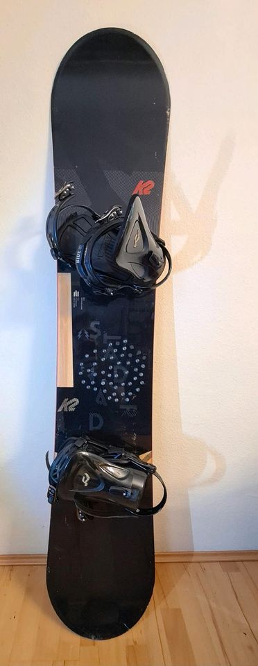 K2 Snowboard mit RIDE Bindung in Herzogenaurach