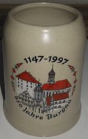 Bierkrug, 850 Jahre Burgau, 1147 - 1997, 0,5 L, ELK, Jubiläum Bayern - Günzburg Vorschau