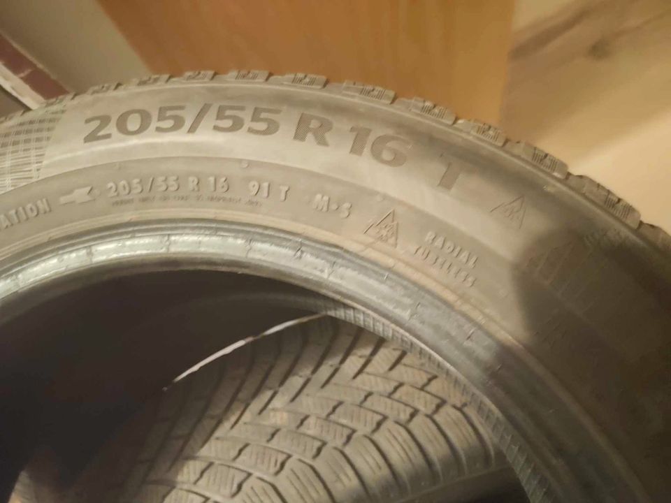 Ich verkaufe 205/55 R16 Reifen in Tabarz/Thüringer Wald