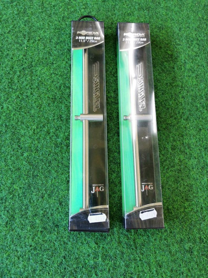 2× Korda Singlez JAG 3 Rod Buzz Bar 11,5" - 29cm NEU IN OVP in Bad Bentheim