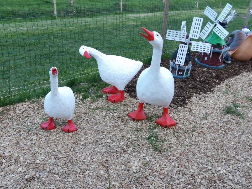 Muttertagsgeschenk, Garten Deko  Sylter Gänse XXL 98cm  Gartenfiguren Figuren Teichdeko, ich in Rhauderfehn