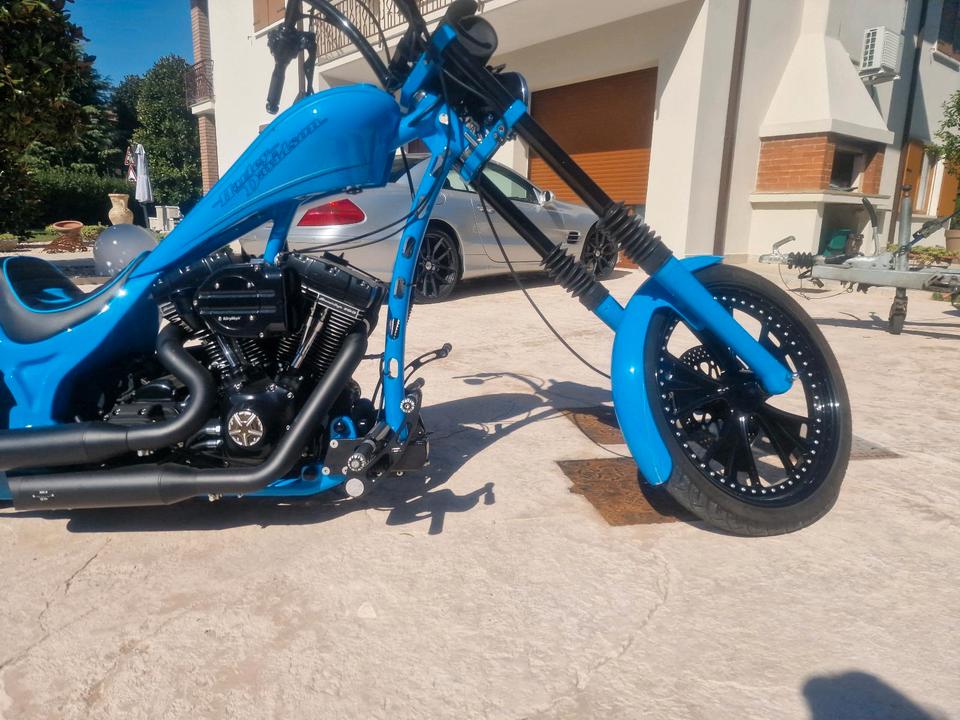 Exclusives Custombike Chopper Harley Davidson  Tausch möglich in Waldenburg