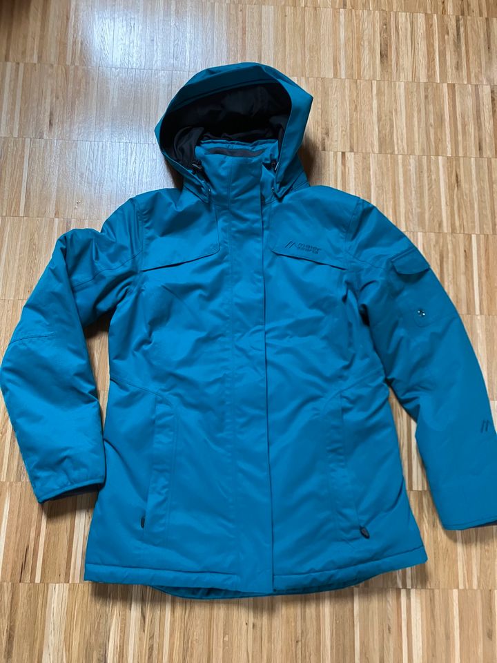 Maier Sports Damen Skijacke Winterjacke Gr.40 Petrol in Saulheim