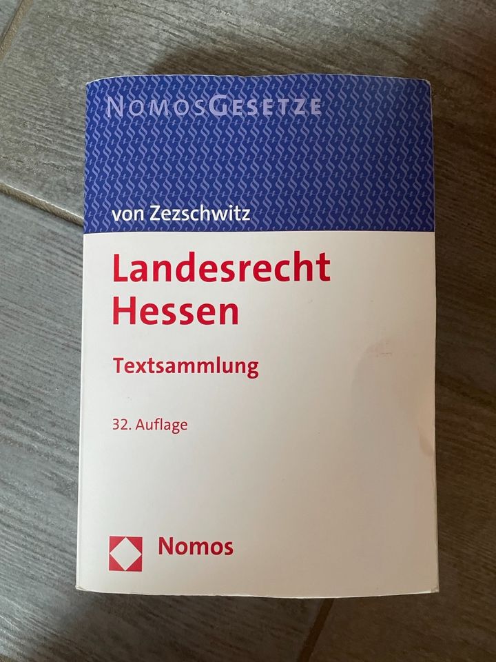 Landesrecht Hessen 32. Auflage in Friedrichsdorf