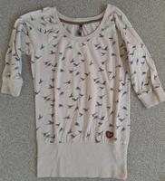 Shirt 3/4-Arm in Beige mit Vogelprint Bayern - Hof (Saale) Vorschau