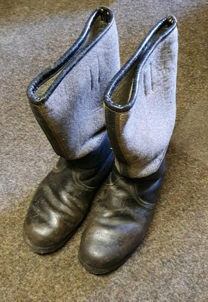 Winterstiefel, Filzstiefel, Marschstiefel, Wehrmacht, WW2, 2Wk in Friesoythe