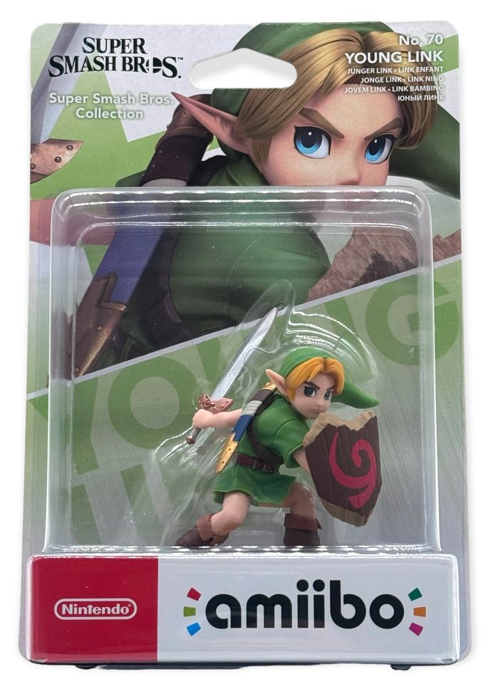 Nintendo amiibo Young Link Super Smash Bros. No. 70, 25€* NEU OVP in  Düsseldorf - Bezirk 1 | eBay Kleinanzeigen ist jetzt Kleinanzeigen