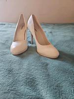 Jumex High heels Gr.41 weiß Saarland - Neunkirchen Vorschau