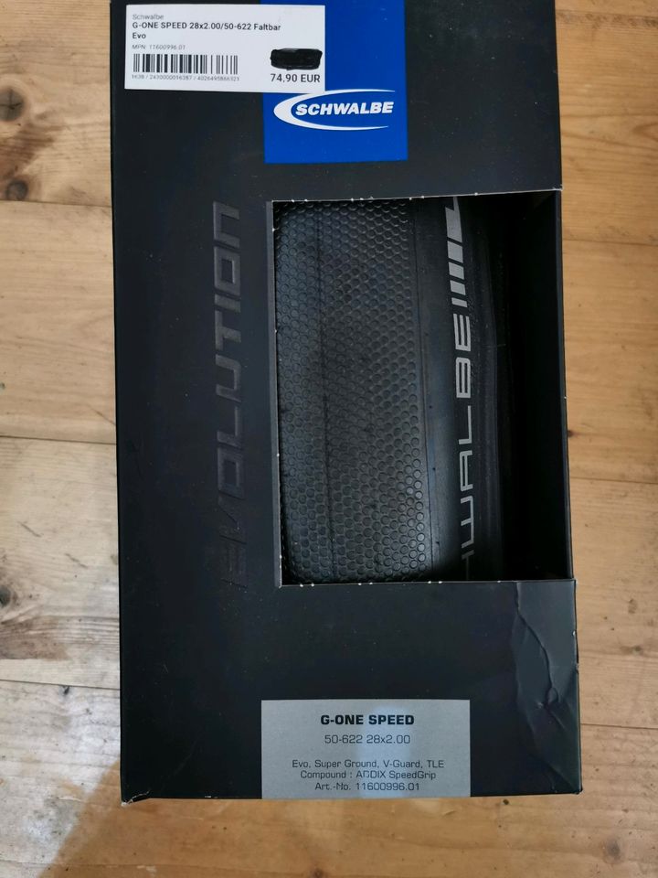 Schwalbe G ONE ALLROUND SPEED TERRABITE 28x1.50 28x2.00 in Stuttgart