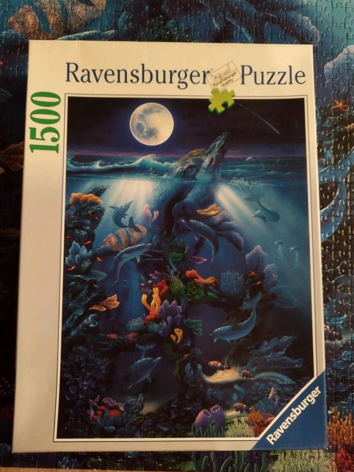 2 Puzzle Clementoni 1000 Teile und Ravensburger 2000 Teile in Heikendorf