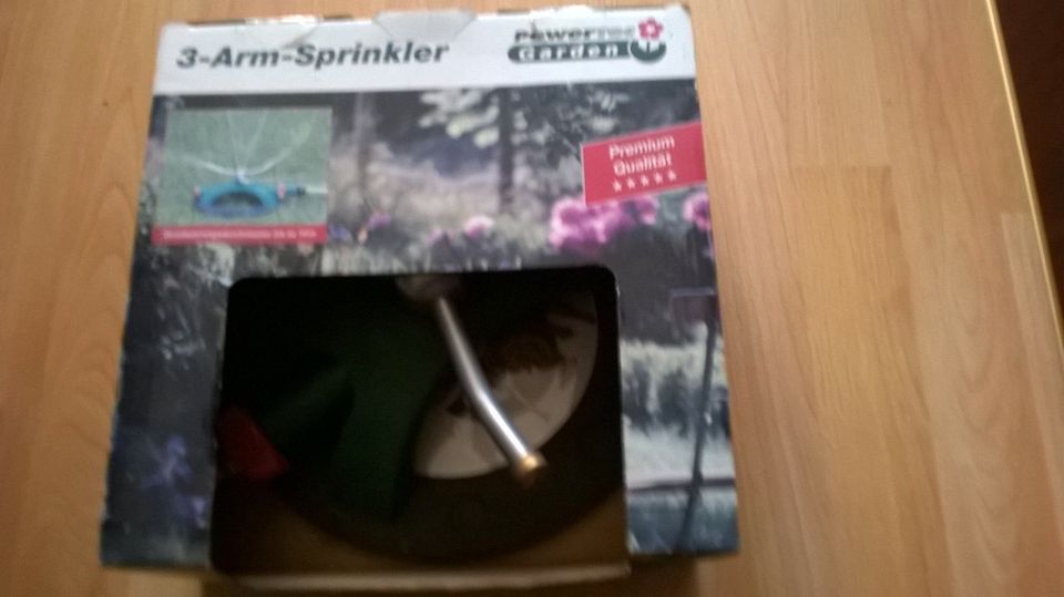 3-ARM-SPRINGLER FÜR GARTEN - NEU in Crawinkel