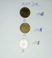Münzen / DM 0,05 - 1966 bis 1969 / Sammlerstücke Hessen - Darmstadt Vorschau