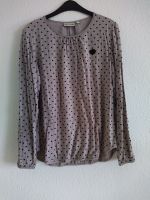 Naketano Damen Bluse Longsleeves beige schwarz gepunktet Gr. M Thüringen - Jena Vorschau