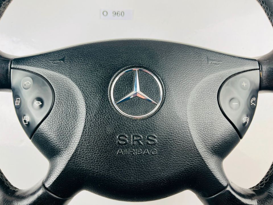 Mercedes Benz W211 Lenkrad Leder Lederlenkrad Multifunktion in Bad Doberan