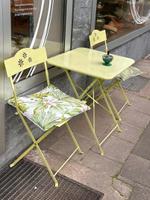Klappstühle und Tisch aus Metall Bistro/Balkon/Café/Garten Nordrhein-Westfalen - Langenfeld Vorschau