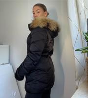 Hugo Boss Mantel Damen schwarz Fell Hessen - Kassel Vorschau