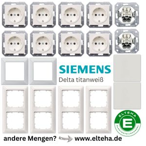 Siemens Schalterprogramm Steckdosen-Abdeckung Bronze 5UH1225
