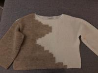 Vila Pullover Gr. M braun/ creme Hessen - Wiesbaden Vorschau