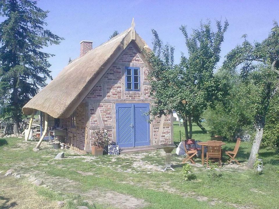 Ferienhaus Ostsee 800 m 6 Pers Hunde Katzen erlaubt Kamin Sauna in Loissin