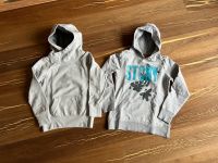 2 Hoodies, Pullover Gr 140 grau, zusammen 8€ Niedersachsen - Oldendorf (Landkreis Stade) Vorschau