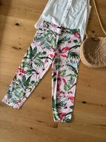 Sommerhose Hose Chino bunt rosa grün rot Zero 36 S Viskose Bayern - Mühldorf a.Inn Vorschau