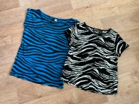 2x Kurzarmshirt S 34 Shirt H&M Sommershirt Hemd Zebra Damenshirt Rostock - Südstadt Vorschau