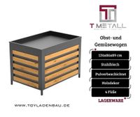 Obstwagen, Gemüsewagen, Mobil Verkaufswagen, Verkaufstisch, Obstpräsentation, Gemüsepräsentation, Rollwagen, marktrollwagen, Markt Verkaufsrollwagen, Frischwaren, Angebotswaren, Aktionswaren, Rollbar Nordrhein-Westfalen - Herne Vorschau