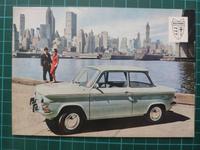 alte Werbe Postkarte NSU Prinz 4 (in US-Ausführung), 30 PS Bayern - Fürth Vorschau