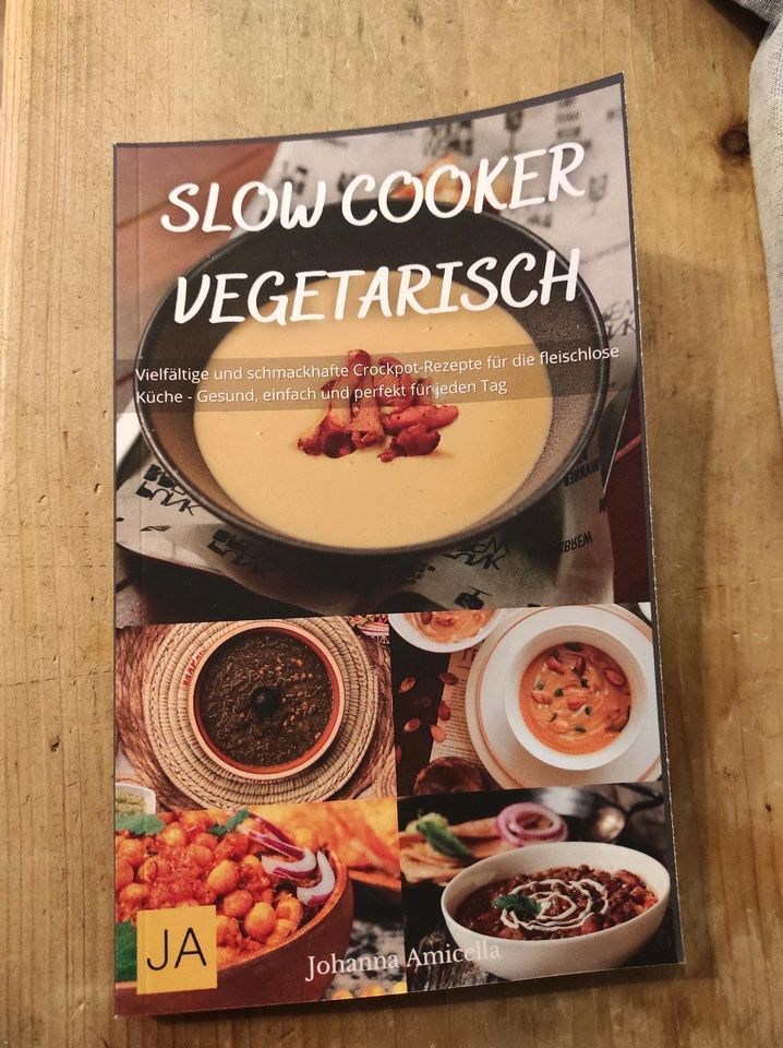 Kochbuch slow cook vegetarisch in Zettingen