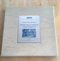 Bach Matthäus Passion Schallplatten Bayern - Holzheim a.d. Donau Vorschau