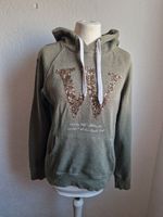 Sweatshirt mit Kapuze Kapuzenpullover Hoodie Gr. M khaki Düsseldorf - Benrath Vorschau