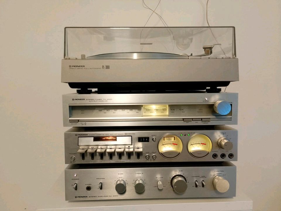 Vintage PIONEER Hifi Anlage PL-3000, TX-3000, CT-3000, SA-3000 in Leverkusen