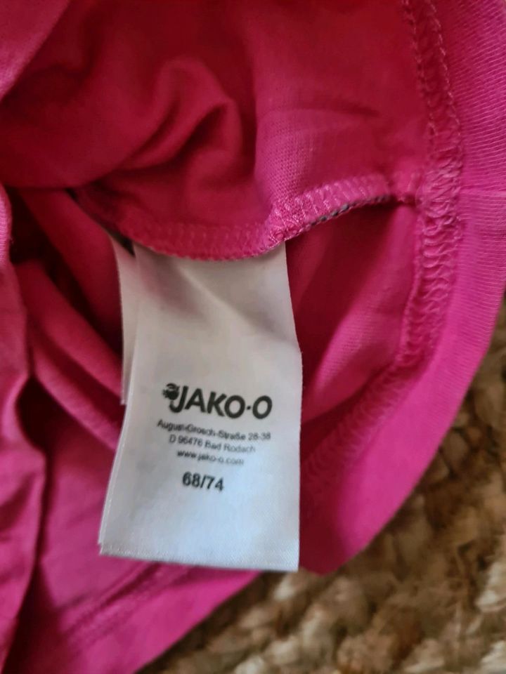 T-Shirt Jako-o Zebra Größe 68/74 in Streufdorf Gem Straufhain