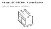 Nissan 24431-2Y910 Cover-Battery Hessen - Rödermark Vorschau