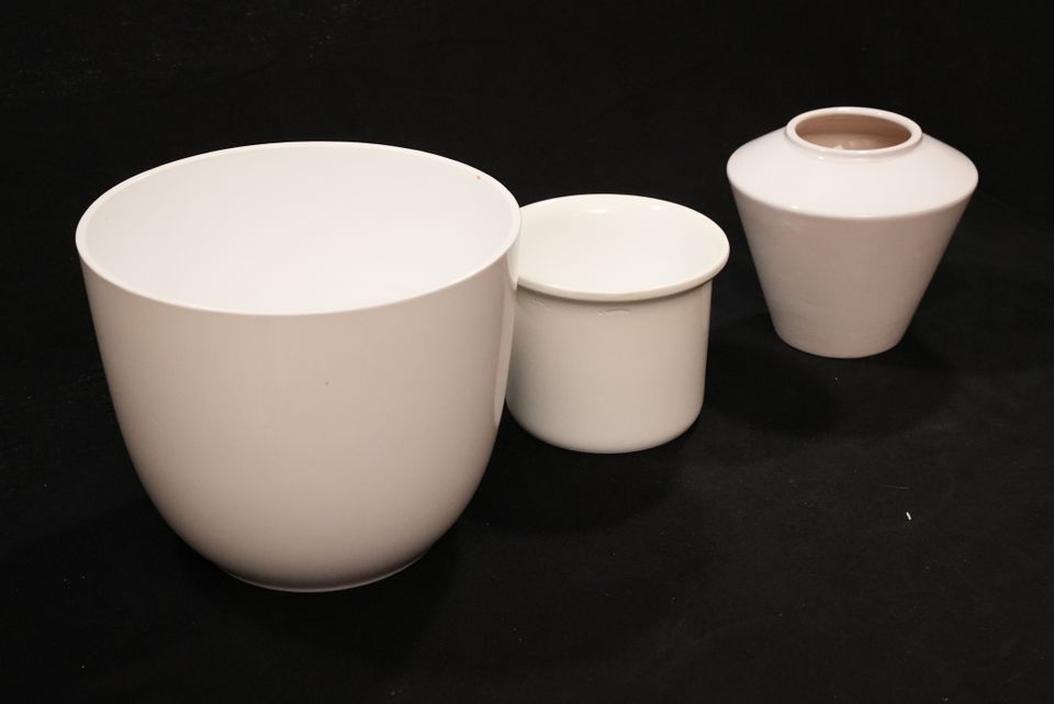 Scheurich Keramik Übertöpfe Vase Weiß in Karlstadt